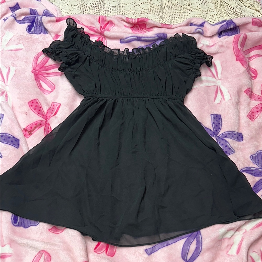 Vintage Victoria's secret Babydoll Dress Sheer size S
